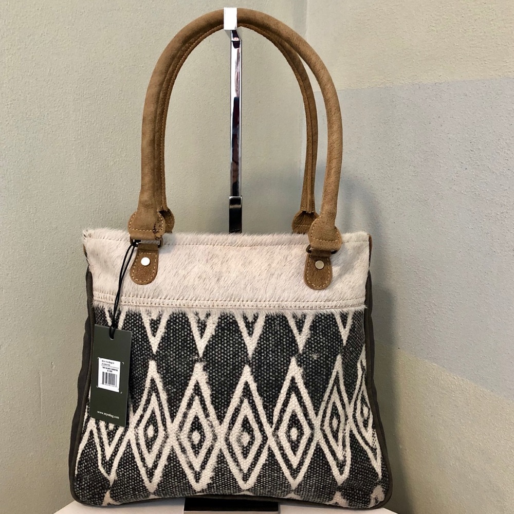 Myra Bag Traffic Cone handbag up cycled purse - Picture 2 of 7